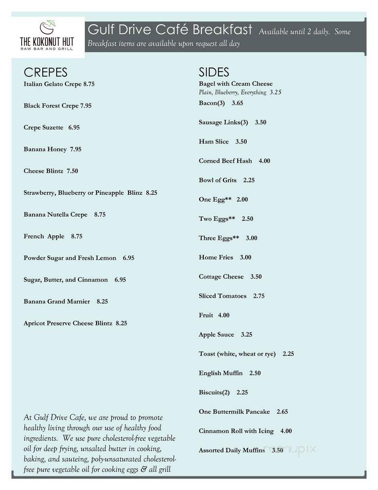 Merry-Go-Round Bar & Grill - Bradenton, FL menu_pic