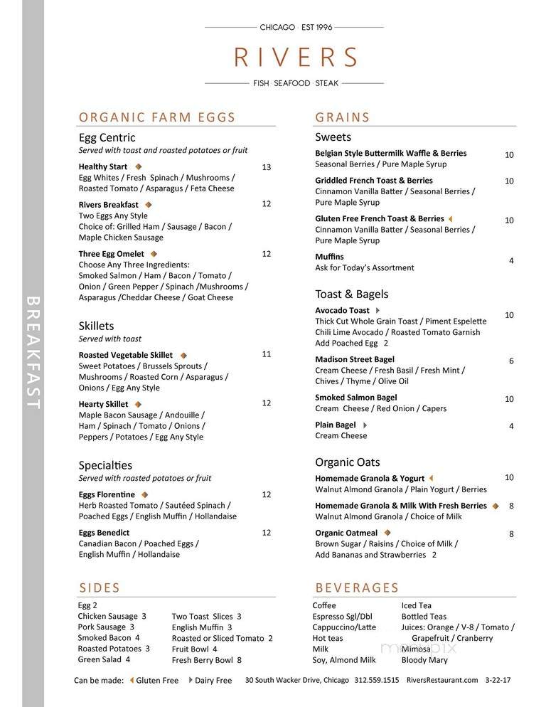 Rivers To Go - Chicago, IL menu_pic