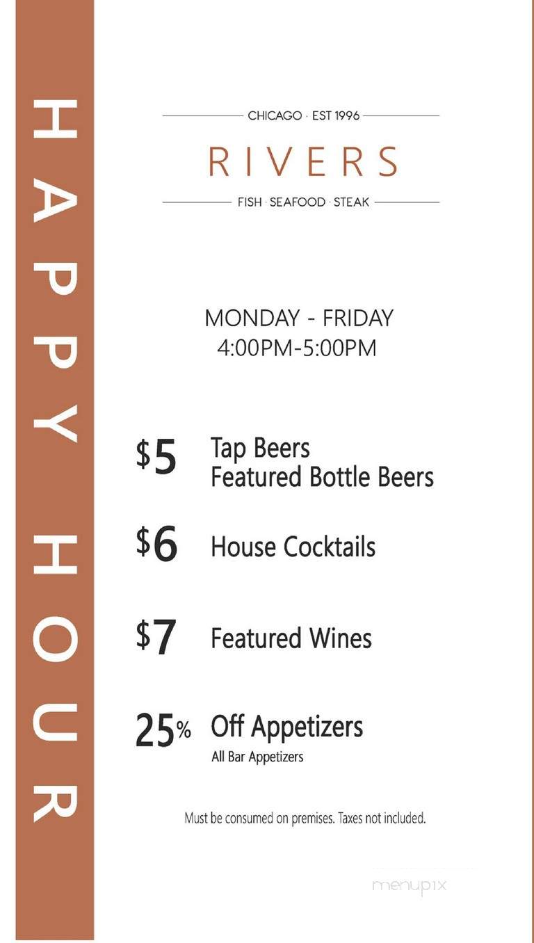 Rivers To Go - Chicago, IL menu_pic
