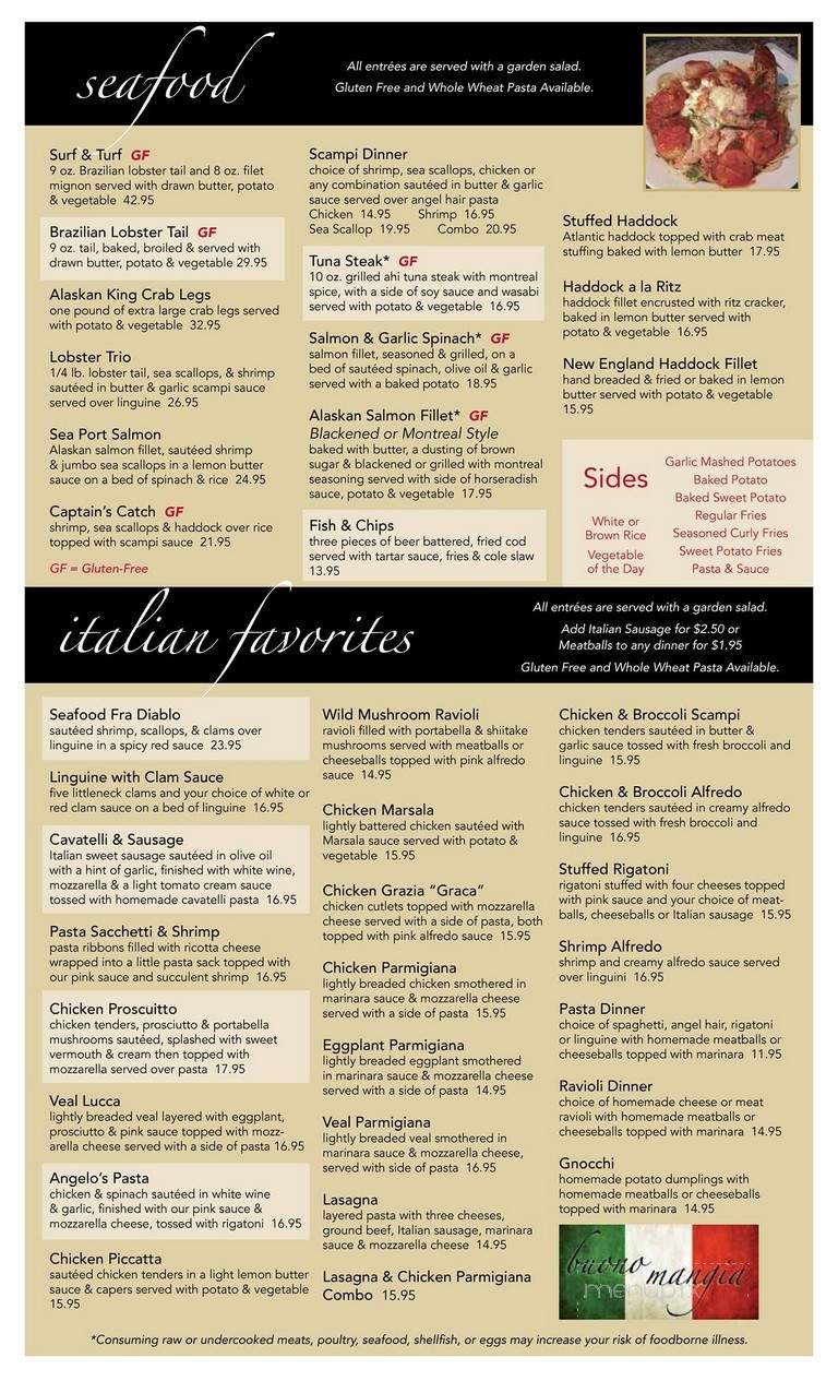 Frank's Place - Lancaster, PA menu_pic