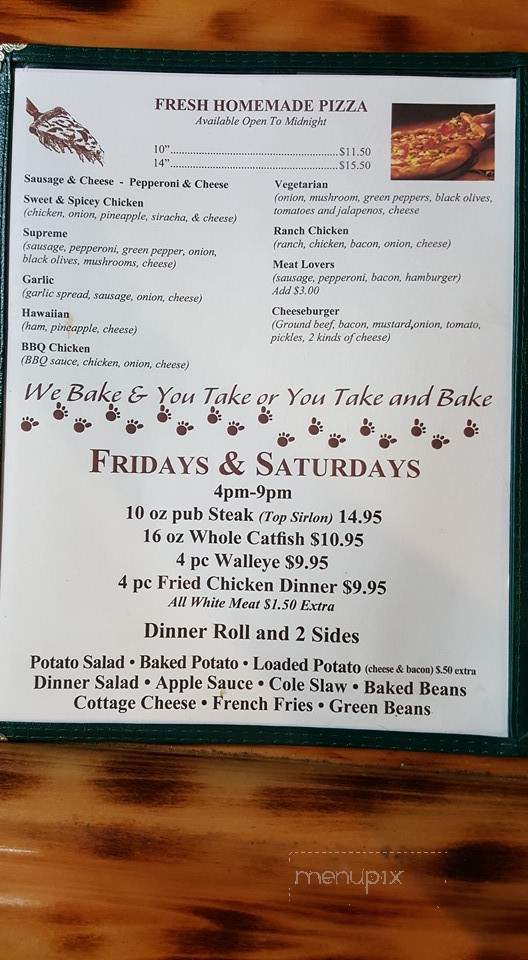 Mc Critters - Pekin, IL menu_pic