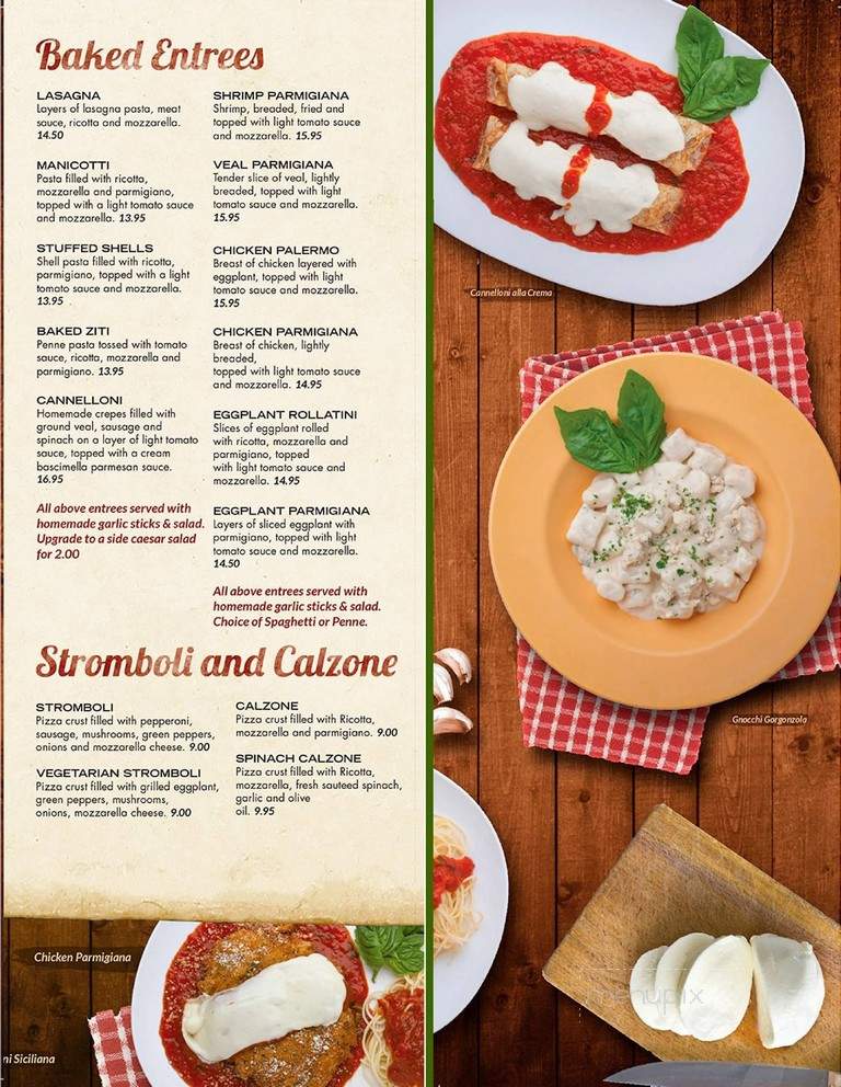 Nino's Corner Family Restaurant & Pizzeria - Vero Beach, FL menu_pic