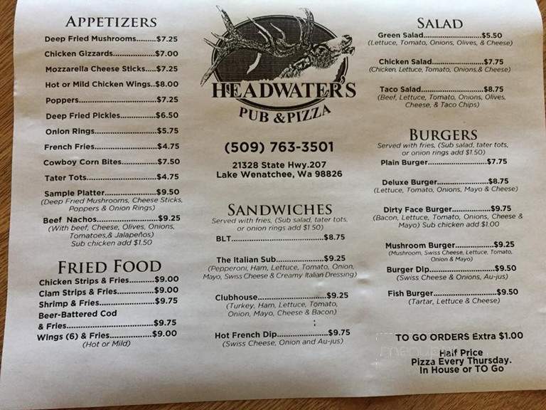 Headwaters Restaurant - Leavenworth, WA