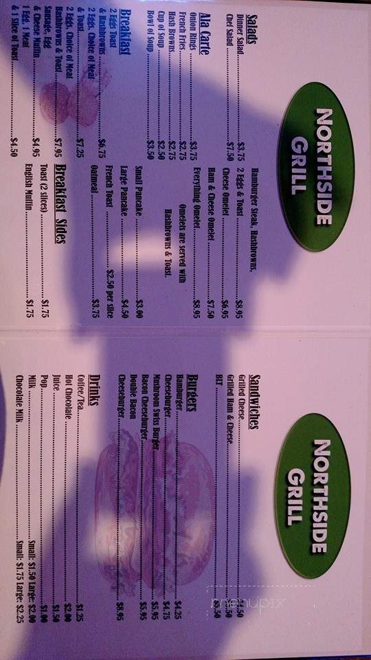 Northside Bar - Detroit Lakes, MN menu_pic