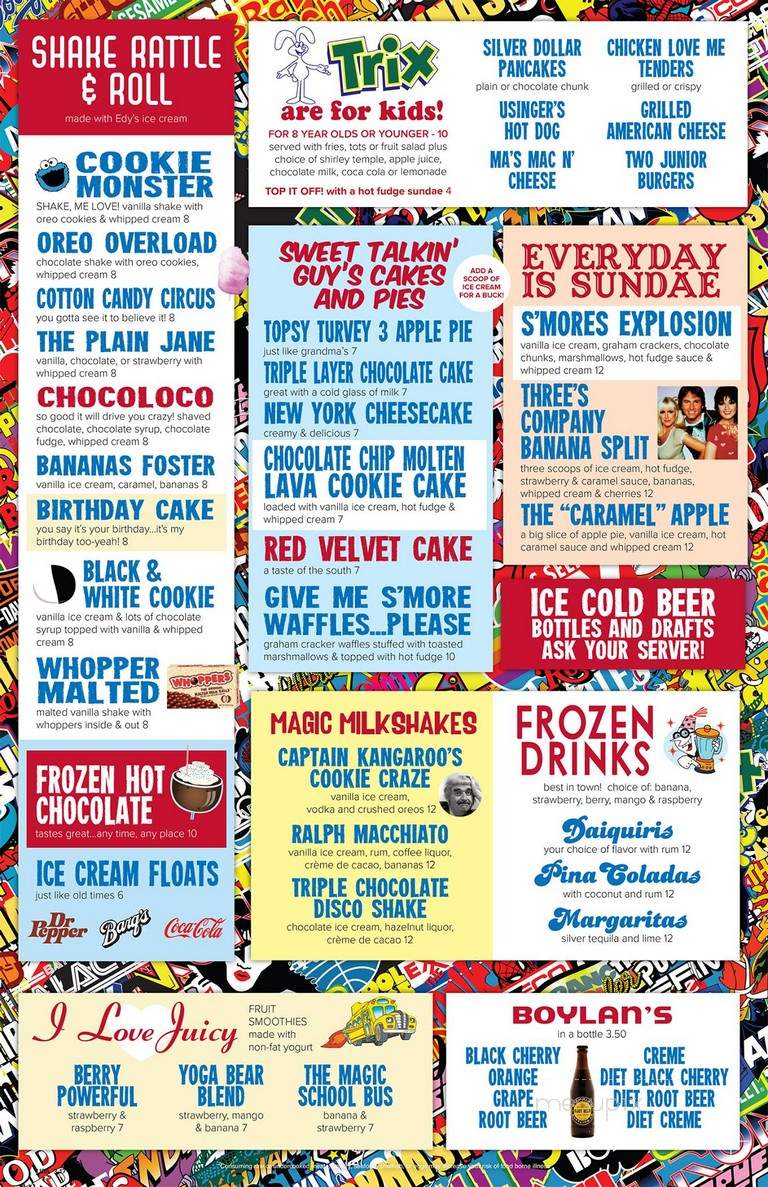 Big Daddy's- Burgers, Shakes & Tots - Brooklyn, NY menu_pic