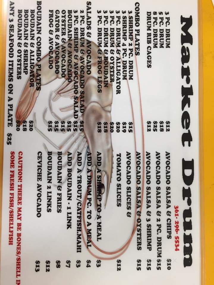 Brink's Seafood - Kingsville, TX menu_pic