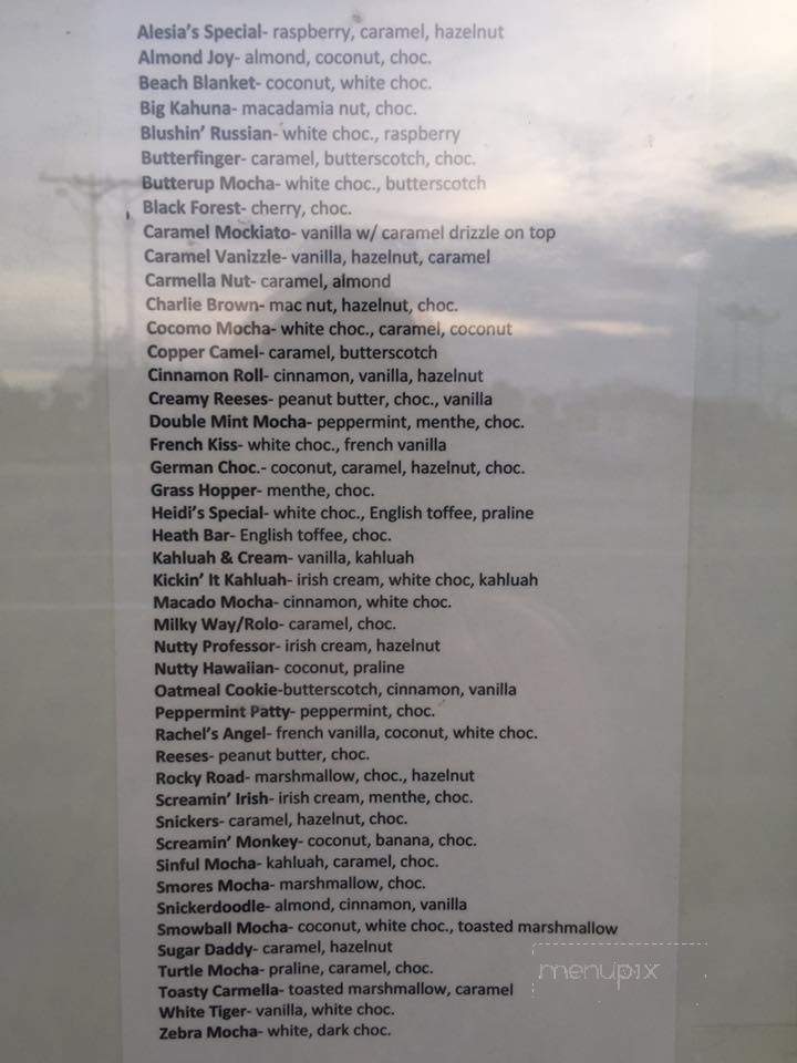 Heidi's Coffee Cottage - Hermiston, OR menu_pic