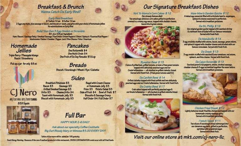 Who Dat Coffee Cafe - New Orleans, LA menu_pic