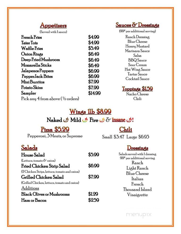 Possumholler - Edwards, MO menu_pic