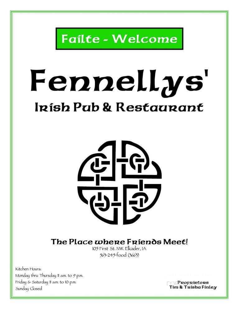 Fennellys' Irish Pub - Elkader, IA