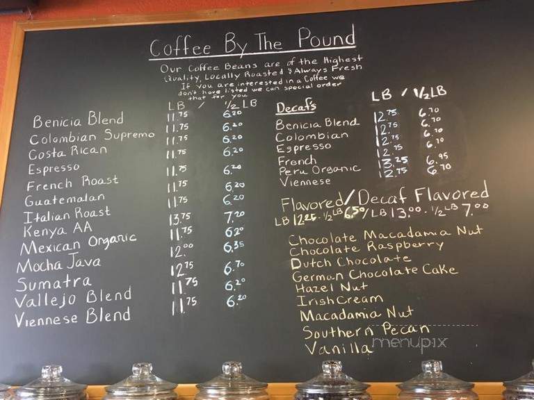 Benicia Coffee Company - Benicia, CA menu_pic