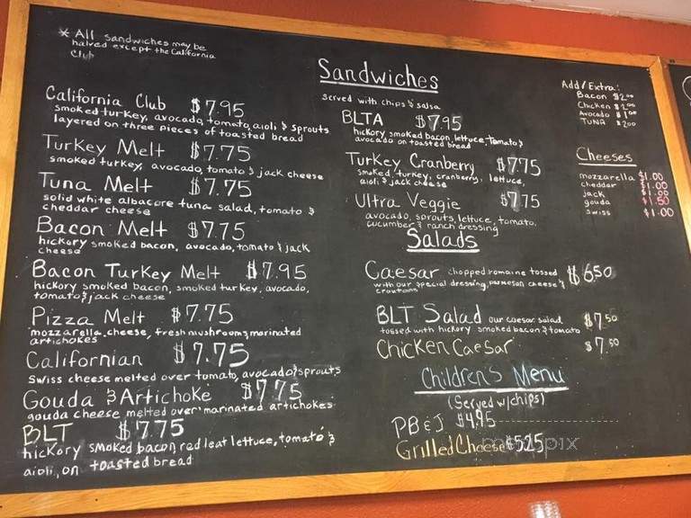 Benicia Coffee Company - Benicia, CA menu_pic