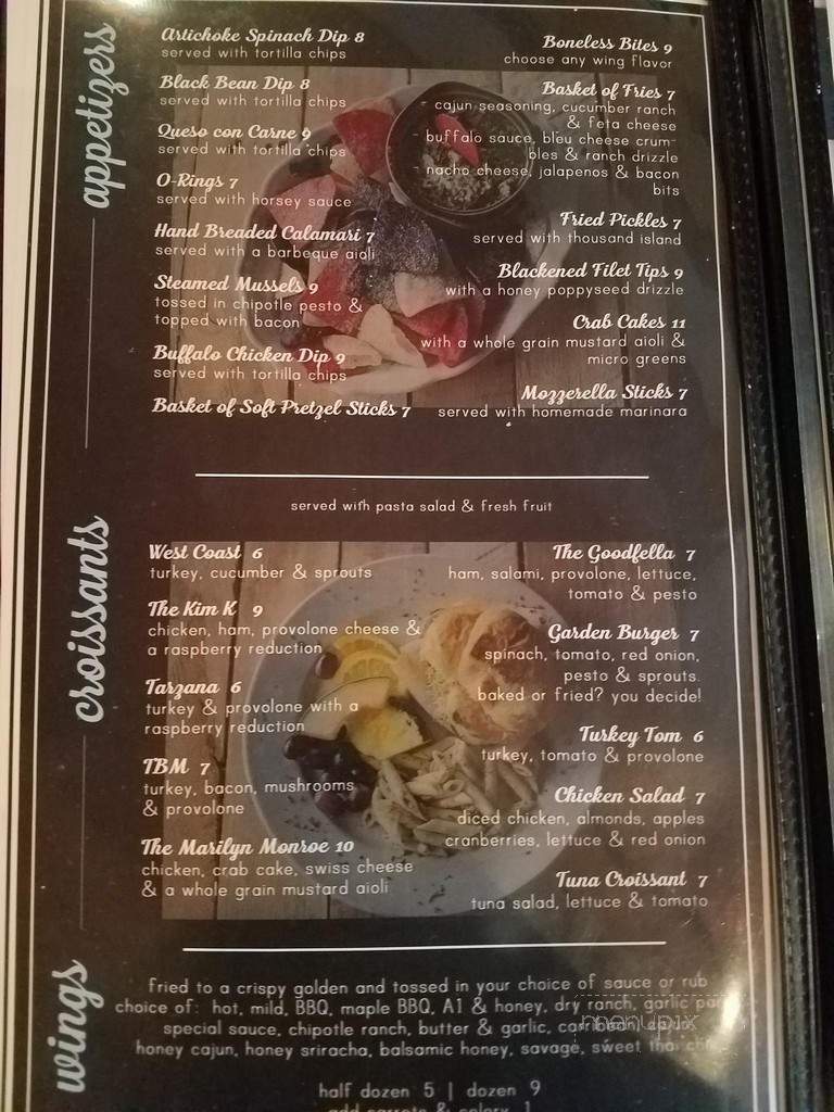 Julian's Grill and Timeout Tavern - Meadville, PA menu_pic