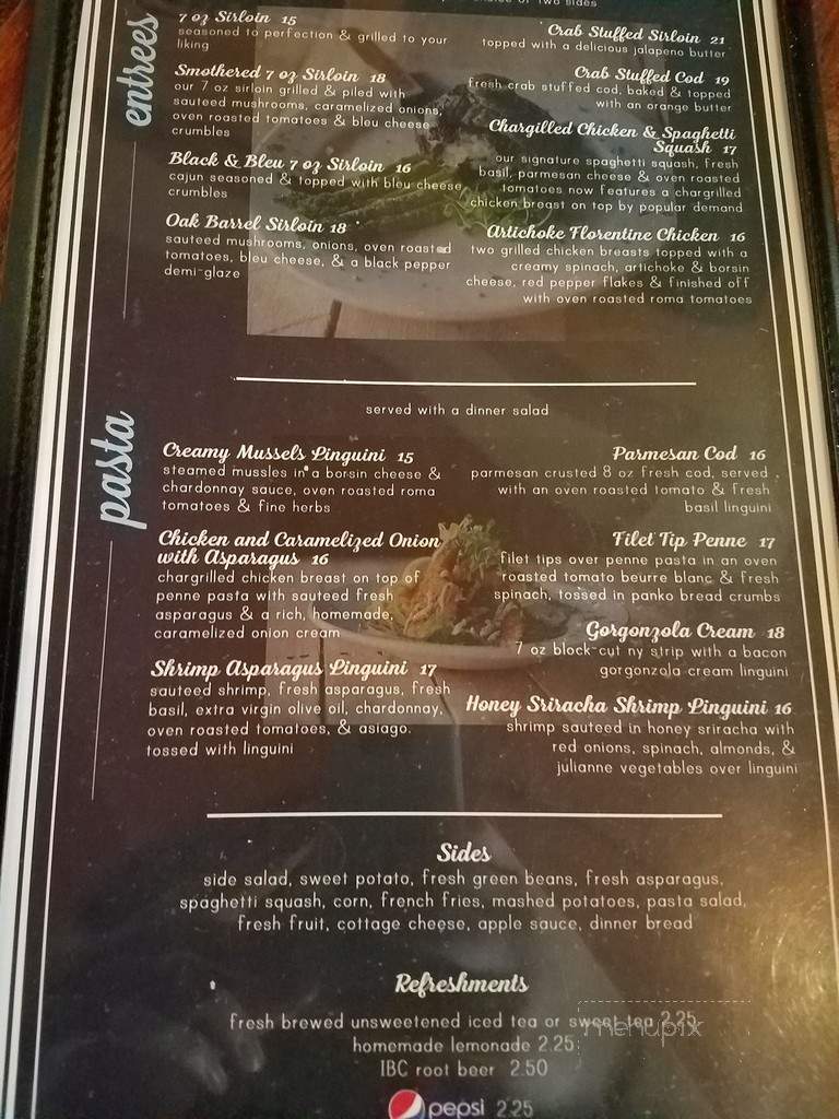 Julian's Grill and Timeout Tavern - Meadville, PA menu_pic