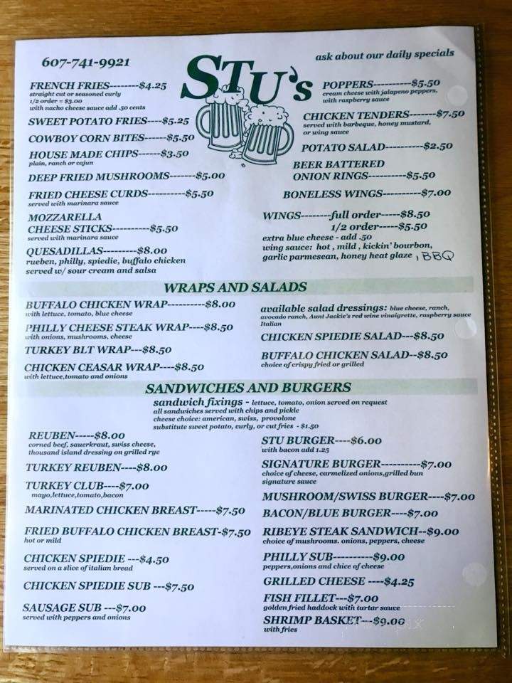 Stu's Place - Endicott, NY