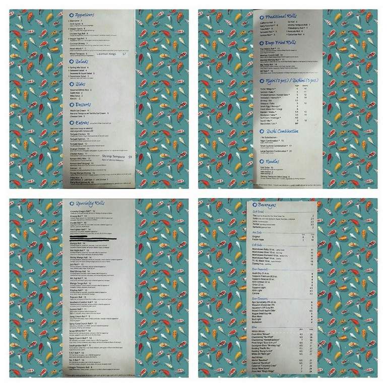 Blue Fish - South Jordan, UT menu_pic