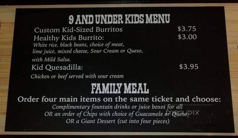 Bandit Burrito - Johnston, IA