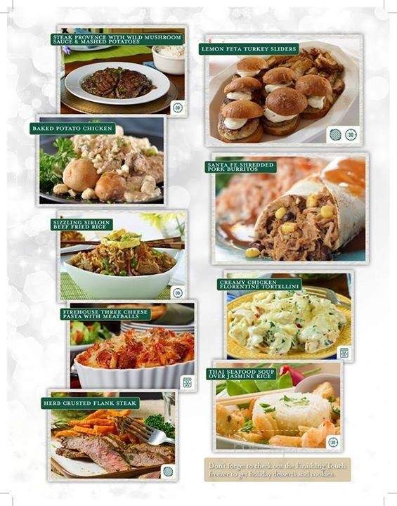 Dream Dinners - Kennewick, WA menu_pic