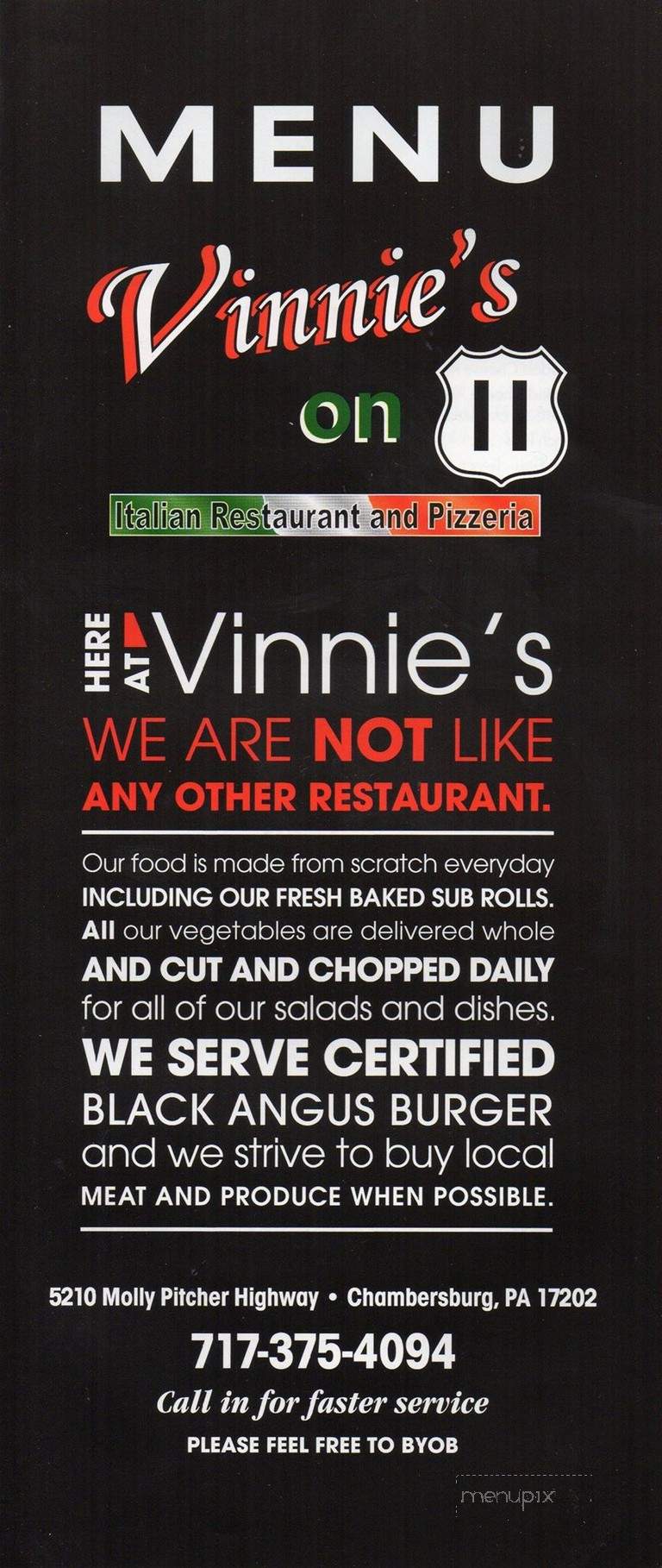 Vinnie's Pizza - Chambersburg, PA