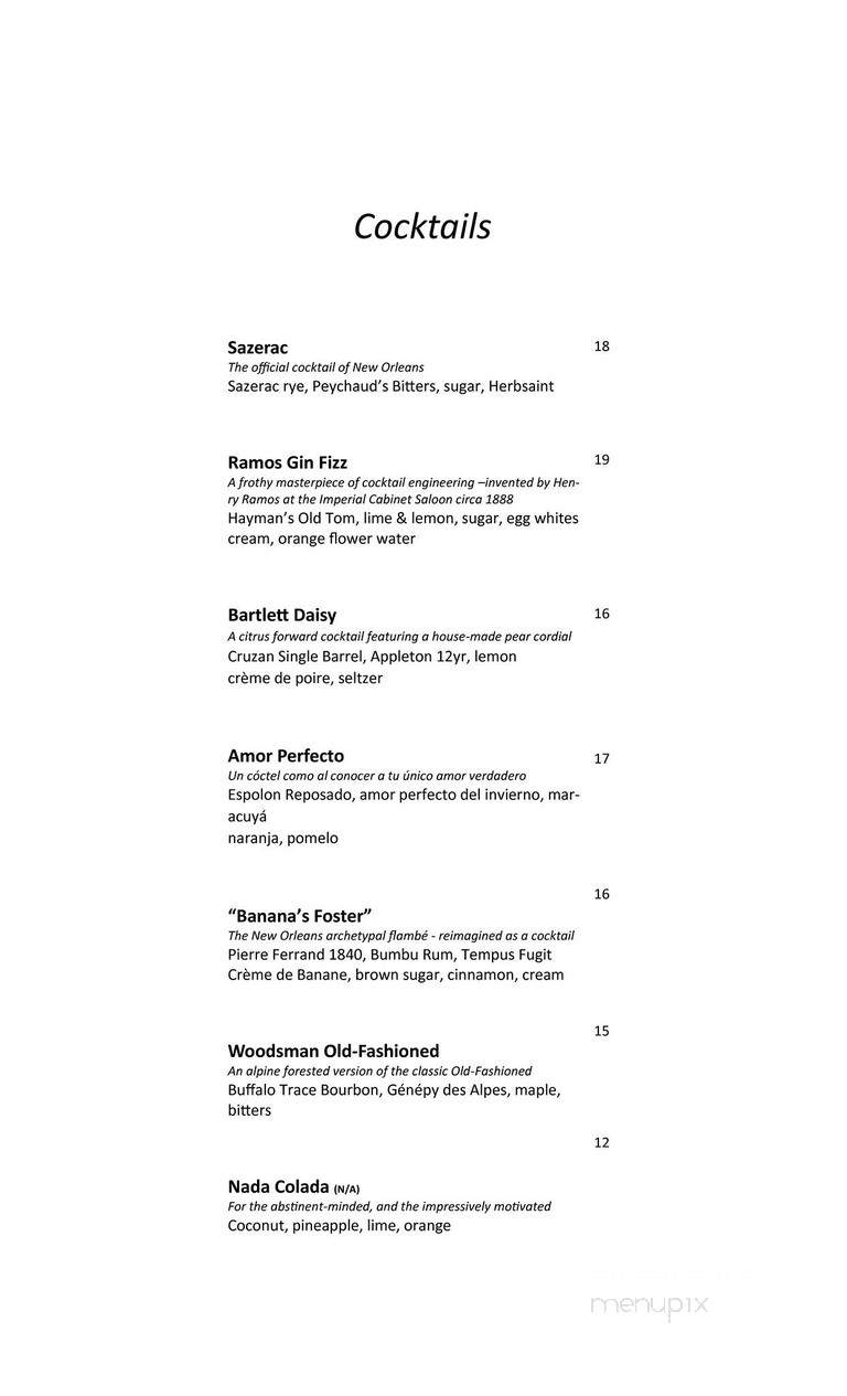 The Blue Room at The Roosevelt Hotel - New Orleans, LA menu_pic