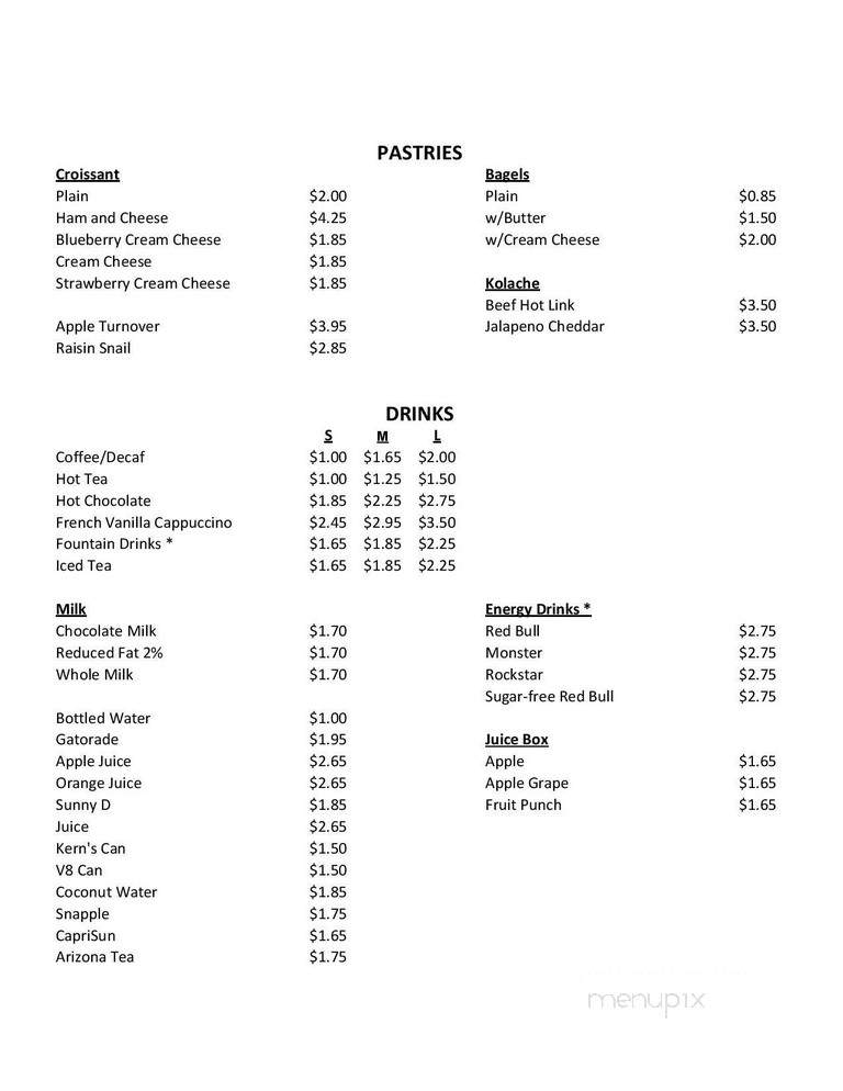 Donut House - Hawthorne, CA menu_pic