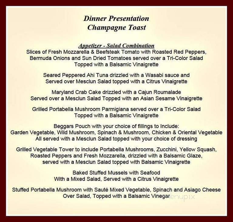 Richfield Regency Caterers - Verona, NJ menu_pic