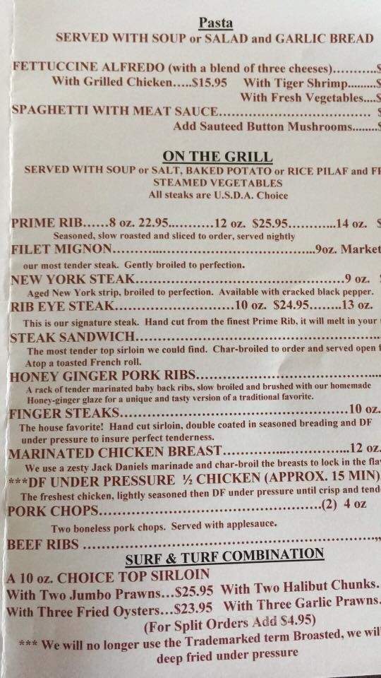 Lindy's Steak House & Lounge - Boise, ID menu_pic