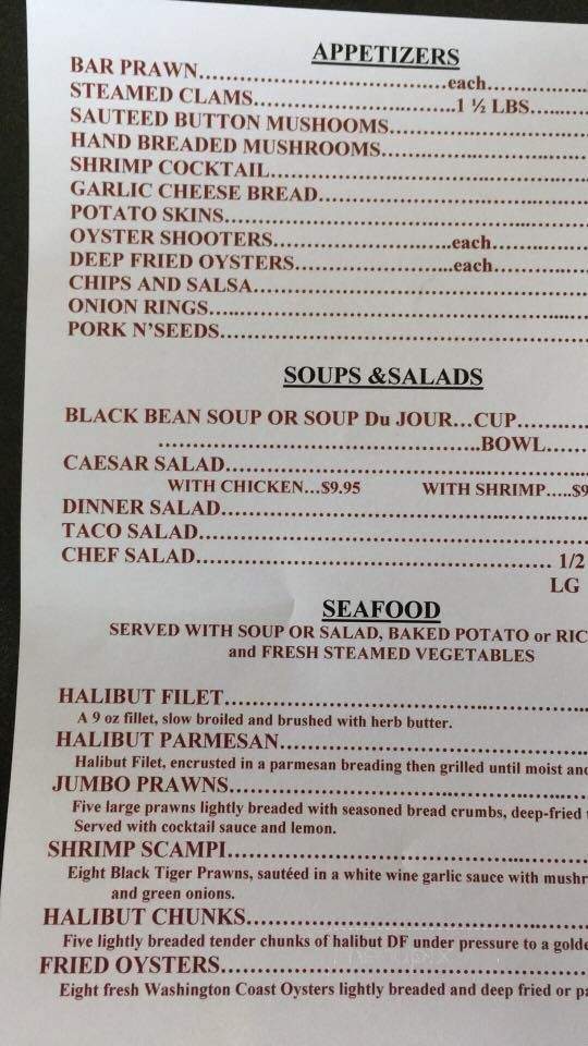 Lindy's Steak House & Lounge - Boise, ID menu_pic