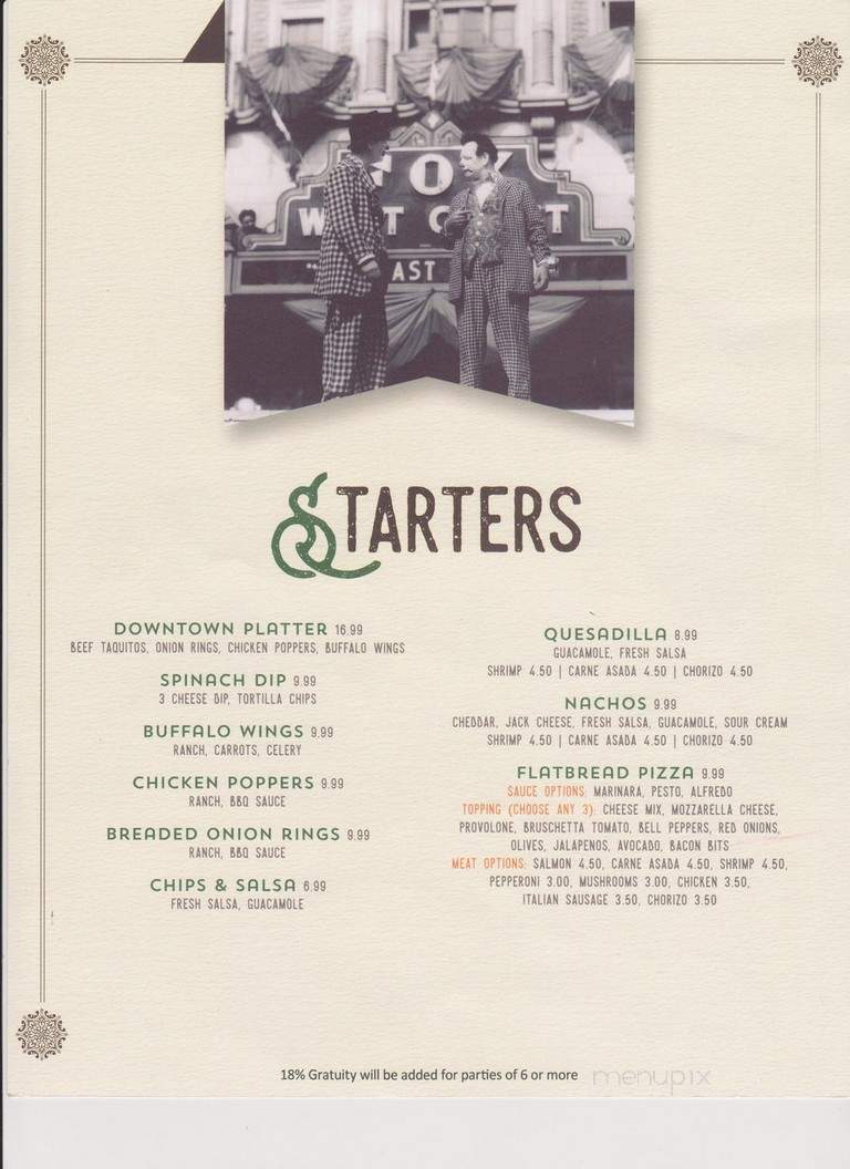 Original Mike's - Santa Ana, CA menu_pic