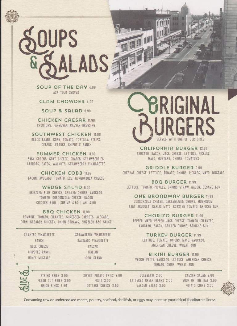Original Mike's - Santa Ana, CA menu_pic