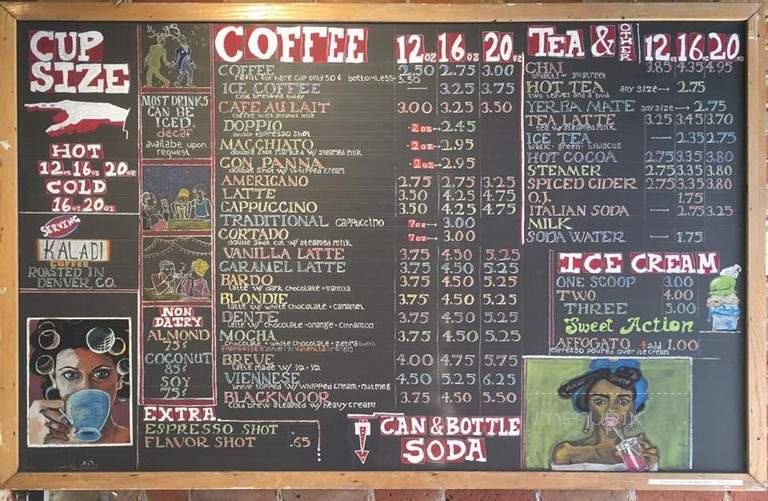 Bardo Coffee House - Denver, CO menu_pic