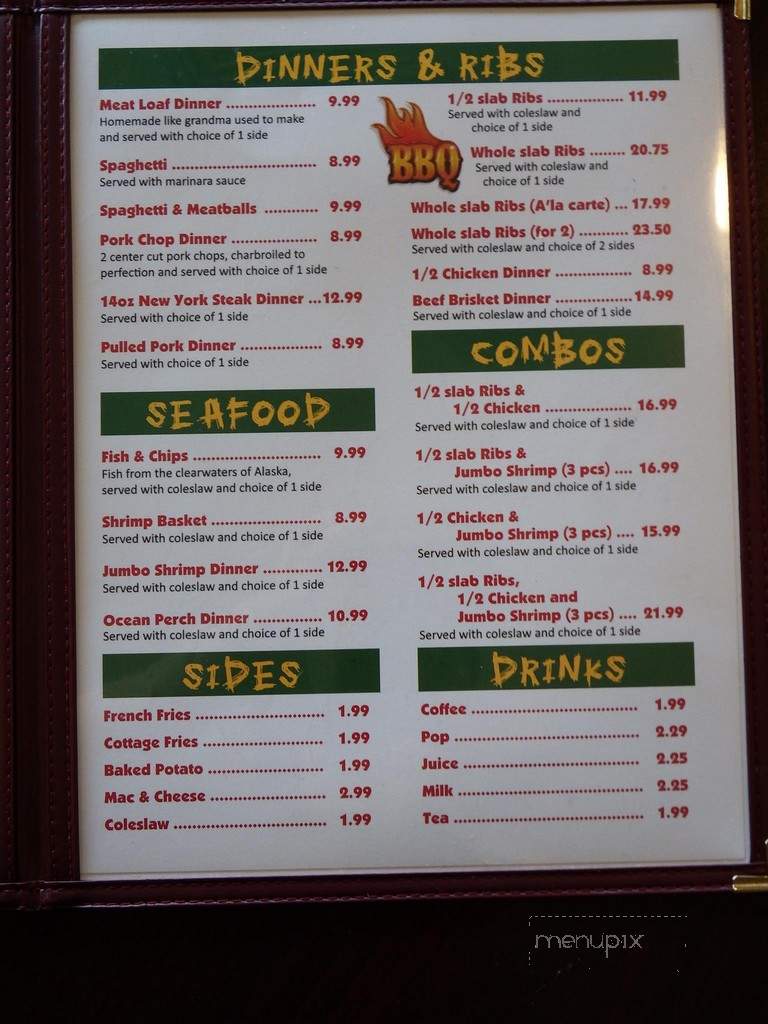 Larry's Smokehouse - Mill Creek, WA menu_pic