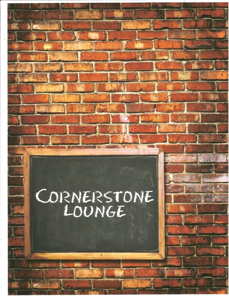 Cornerstone Lounge - Warren, PA menu_pic