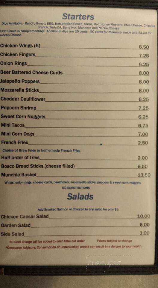 Jokers Bar & Grill Llc - Wisconsin Rapids, WI menu_pic