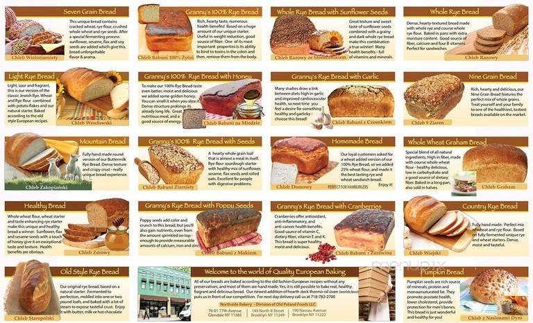 Northside Bakery - Houston, TX menu_pic