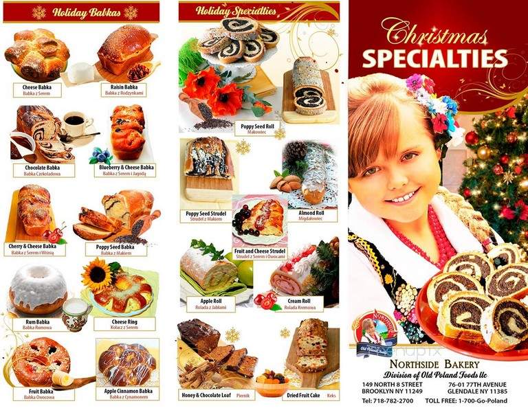 Northside Bakery - Houston, TX menu_pic