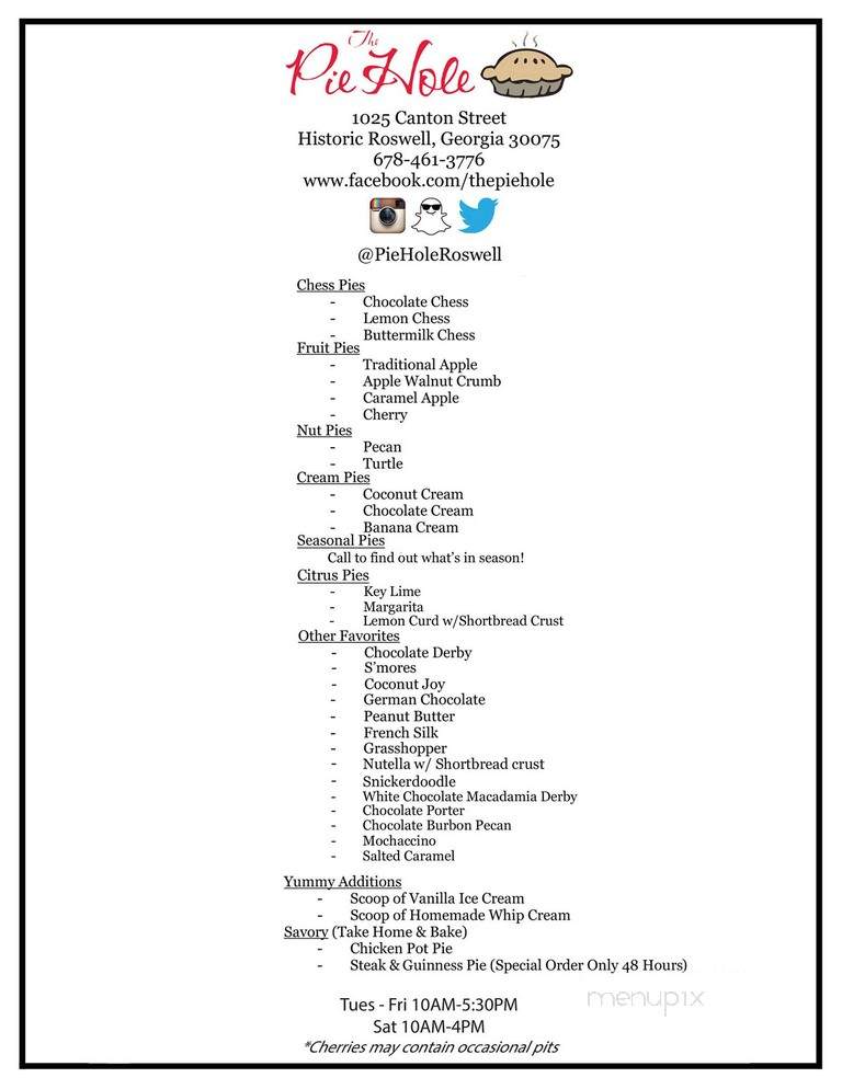 New York Bakery - Doraville, GA menu_pic
