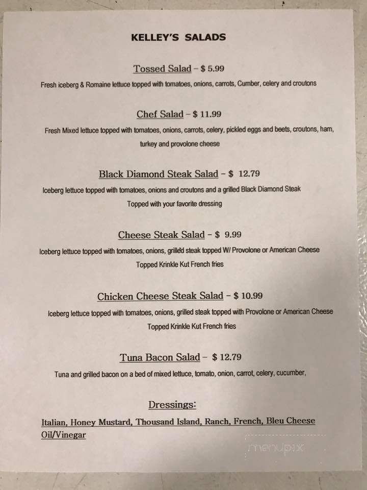 Who's Inn - Williamsport, PA menu_pic