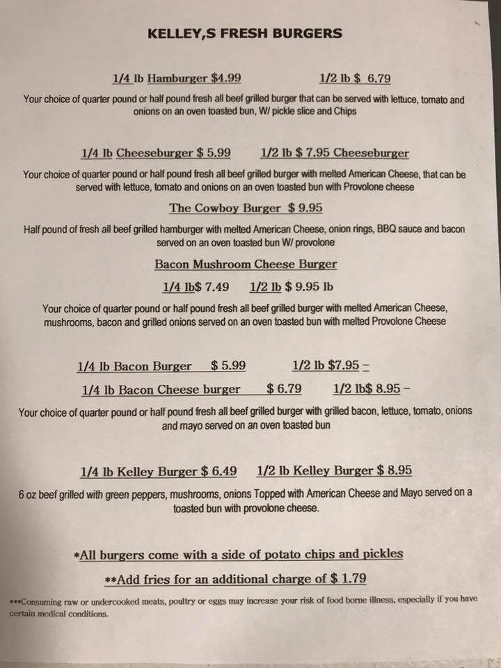 Who's Inn - Williamsport, PA menu_pic