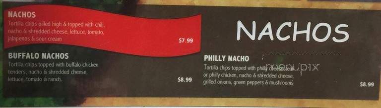 Mulligans - Valdosta, GA menu_pic
