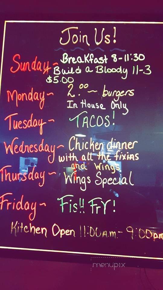 Diggers Pub - Hortonville, WI menu_pic