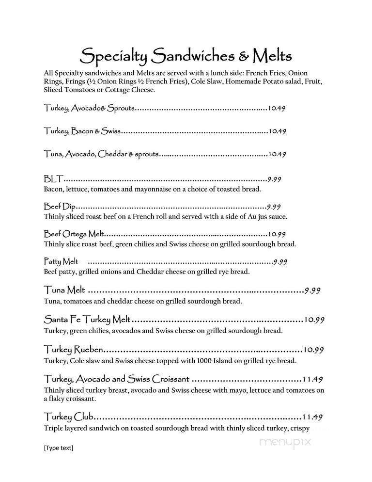 Orange Cafe - Orange, CA menu_pic