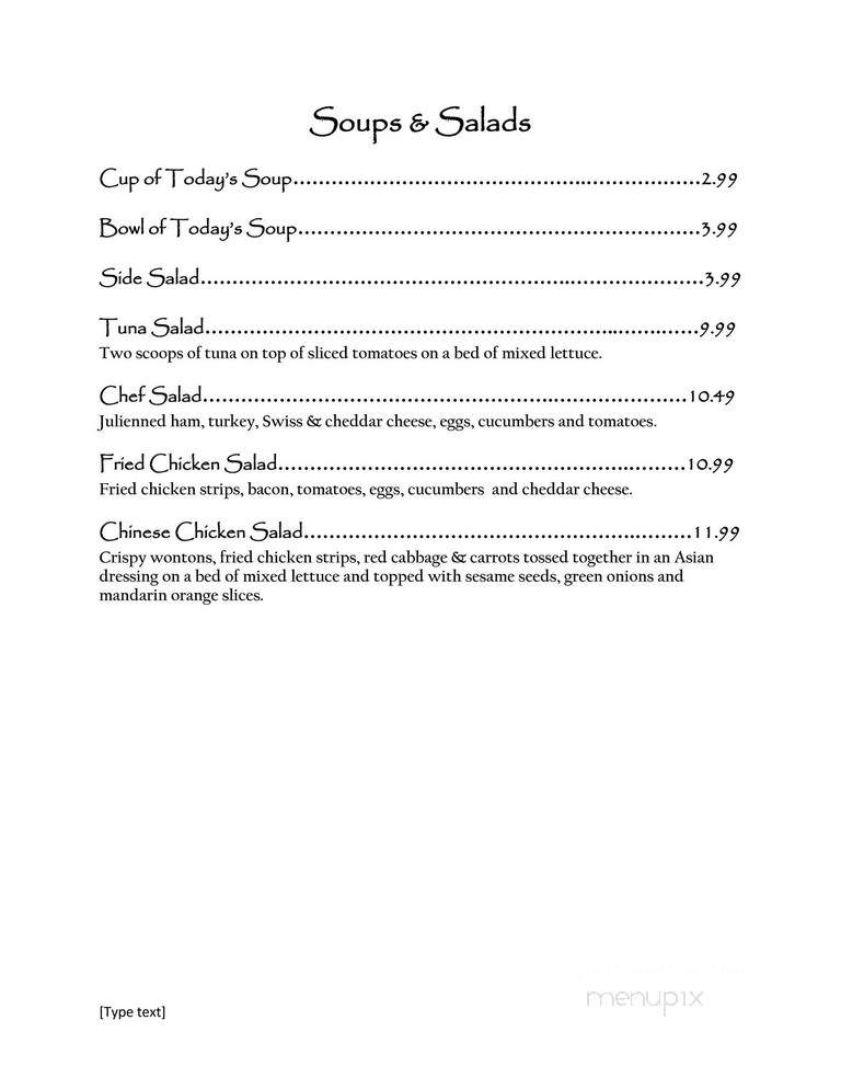 Orange Cafe - Orange, CA menu_pic