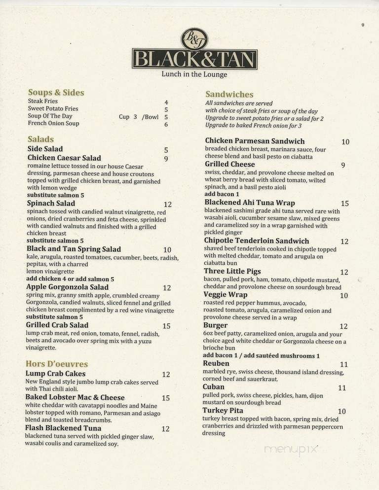 Black & Tan Grille - Green Bay, WI