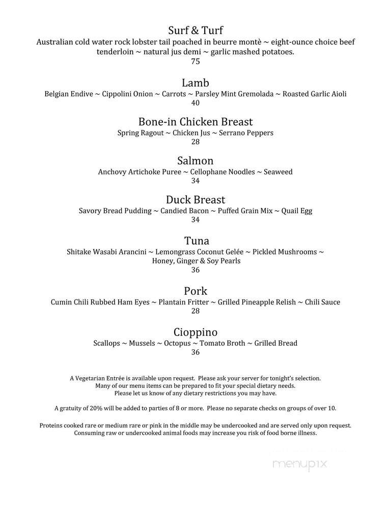 Black & Tan Grille - Green Bay, WI menu_pic