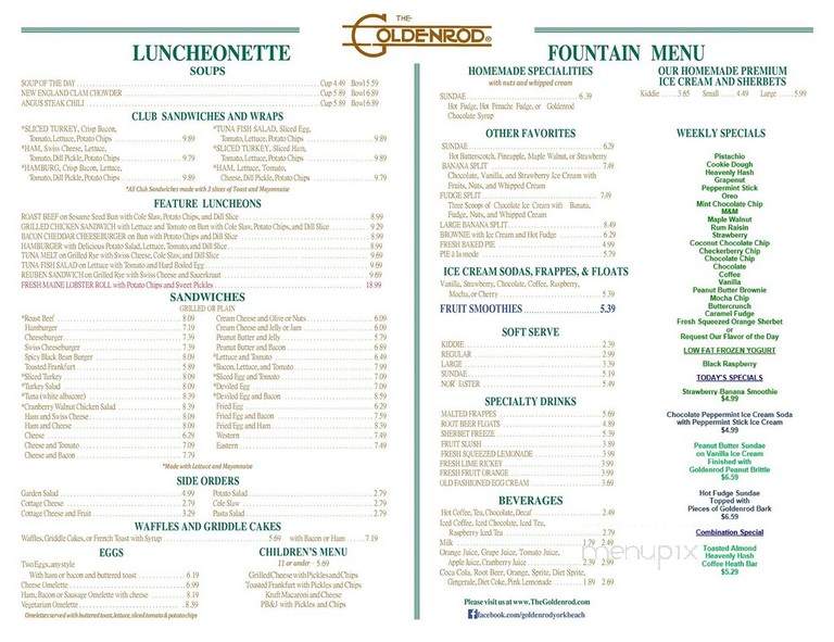 Goldenrod - York, ME menu_pic