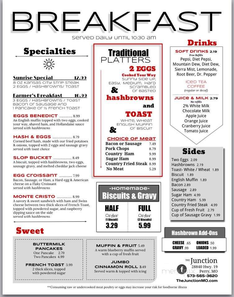 Junction - Saint Louis, MO menu_pic