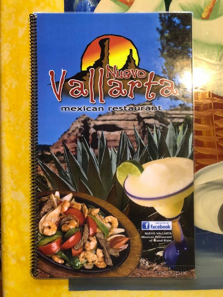 Nuevo Vallarta - Grand Blanc, MI menu_pic
