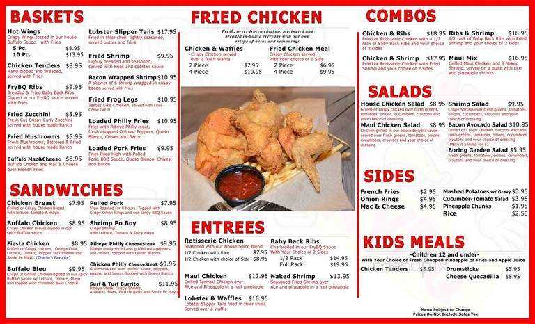 Jalapeno fruit bar and grill - Chula Vista, CA menu_pic