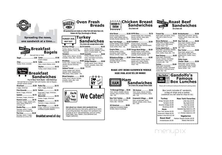 Gandolfo's - Murray, UT menu_pic